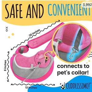 Pet sling for cat or small dog